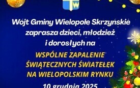 Galeria aktualności Wsp&oacute;lne zapalenie światełek na Wielopolskim Rynku 1