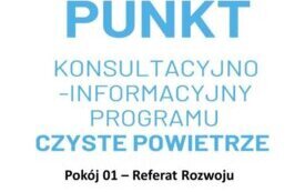 Galeria aktualności W Urzędzie Gminy Wielopole Skrzyńskie funkcjonuje Gminny Punkt Konsultacyjno - Informacyjny oraz Gminny Operator Czystego Powietrza. 5