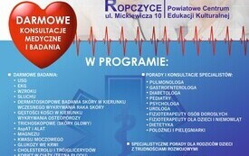 Plakat V Powiatowy Dzień Zdrowia