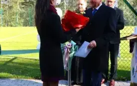 UROCZYSTOŚĆ OBCHOD&Oacute;W XV ROCZNICY NADANIA IM.PROF. KAROLA OLSZEWSKIEGO W BRONISZOWIE ORAZ ODDANIE DO UŻYTKU BOISKA SPORTOWEGO 26