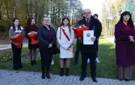 UROCZYSTOŚĆ OBCHOD&Oacute;W XV ROCZNICY NADANIA IM.PROF. KAROLA OLSZEWSKIEGO W BRONISZOWIE ORAZ ODDANIE DO UŻYTKU BOISKA SPORTOWEGO 27