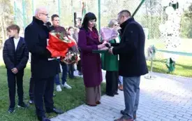 UROCZYSTOŚĆ OBCHOD&Oacute;W XV ROCZNICY NADANIA IM.PROF. KAROLA OLSZEWSKIEGO W BRONISZOWIE ORAZ ODDANIE DO UŻYTKU BOISKA SPORTOWEGO 29