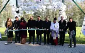 UROCZYSTOŚĆ OBCHOD&Oacute;W XV ROCZNICY NADANIA IM.PROF. KAROLA OLSZEWSKIEGO W BRONISZOWIE ORAZ ODDANIE DO UŻYTKU BOISKA SPORTOWEGO 30