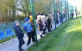 UROCZYSTOŚĆ OBCHOD&Oacute;W XV ROCZNICY NADANIA IM.PROF. KAROLA OLSZEWSKIEGO W BRONISZOWIE ORAZ ODDANIE DO UŻYTKU BOISKA SPORTOWEGO 56