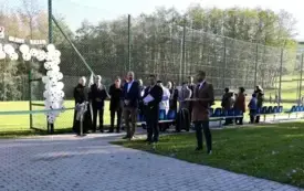 UROCZYSTOŚĆ OBCHOD&Oacute;W XV ROCZNICY NADANIA IM.PROF. KAROLA OLSZEWSKIEGO W BRONISZOWIE ORAZ ODDANIE DO UŻYTKU BOISKA SPORTOWEGO 60