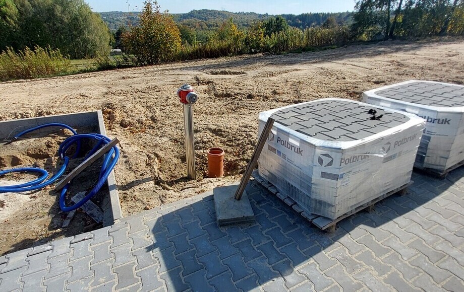 Budowa studni awaryjnych w Wielopole Skrzyńskie