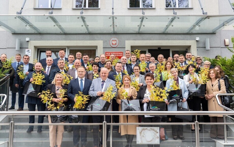 Inauguracja sadzenia roślin miododajnych na Podkarpaciu